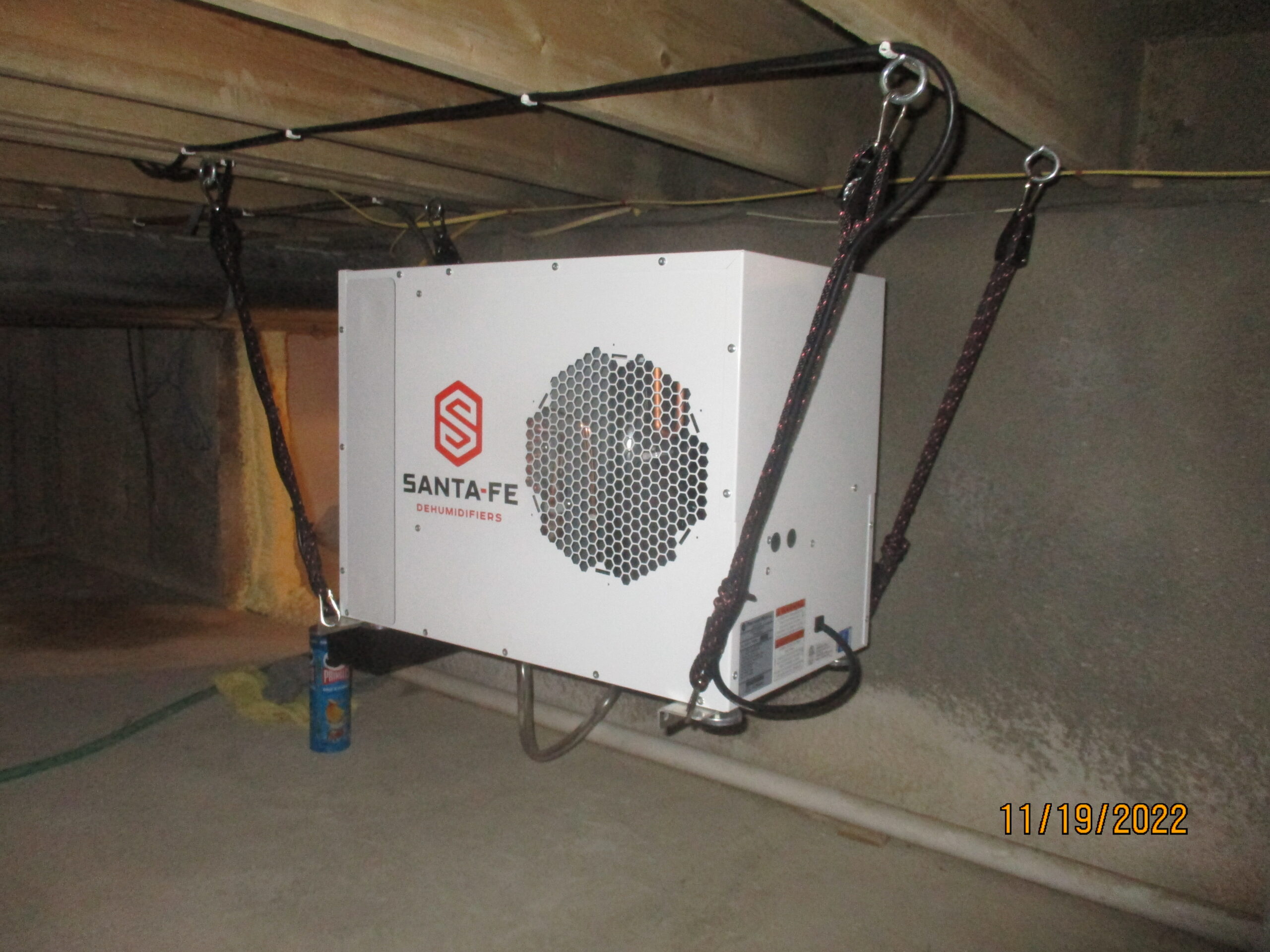 Dehumidifier | Eastern Mold and Basements | Maine | Encapsulated Crawl Space