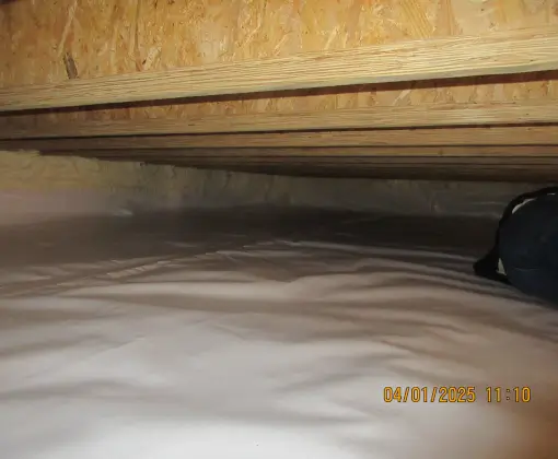 Crawl space repair after
